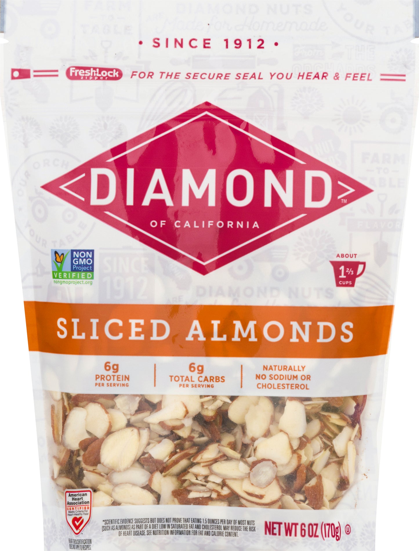 Diamond Sliced Almonds 6 oz