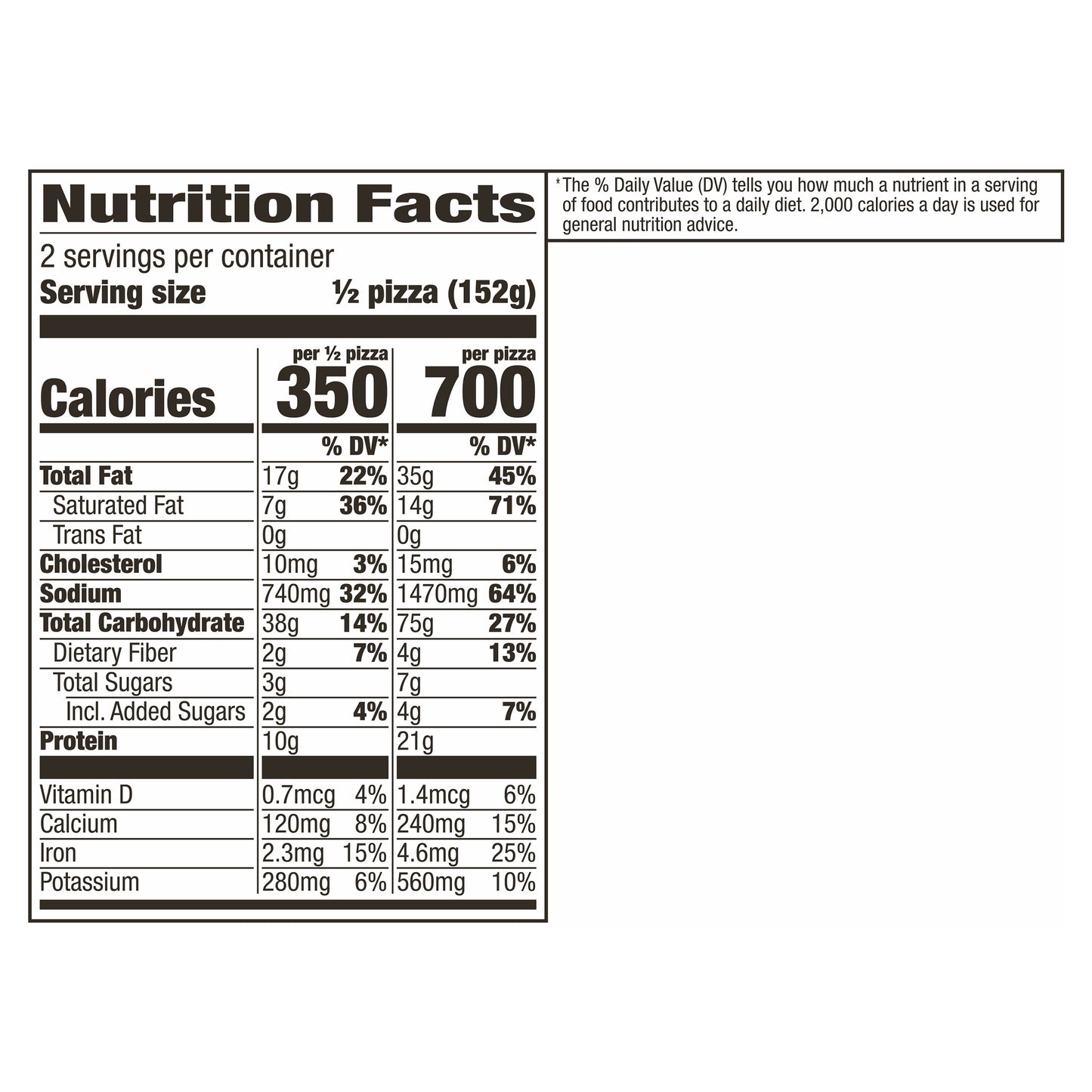 Totino's Party Pizza, Combination, 10.7 oz (frozen)