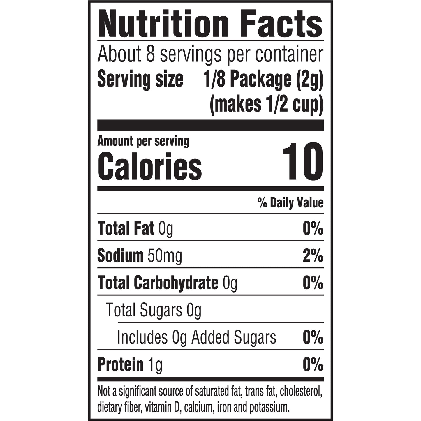 Jell-O Raspberry Sugar Free Gelatin Dessert Mix, 0.6 oz Box