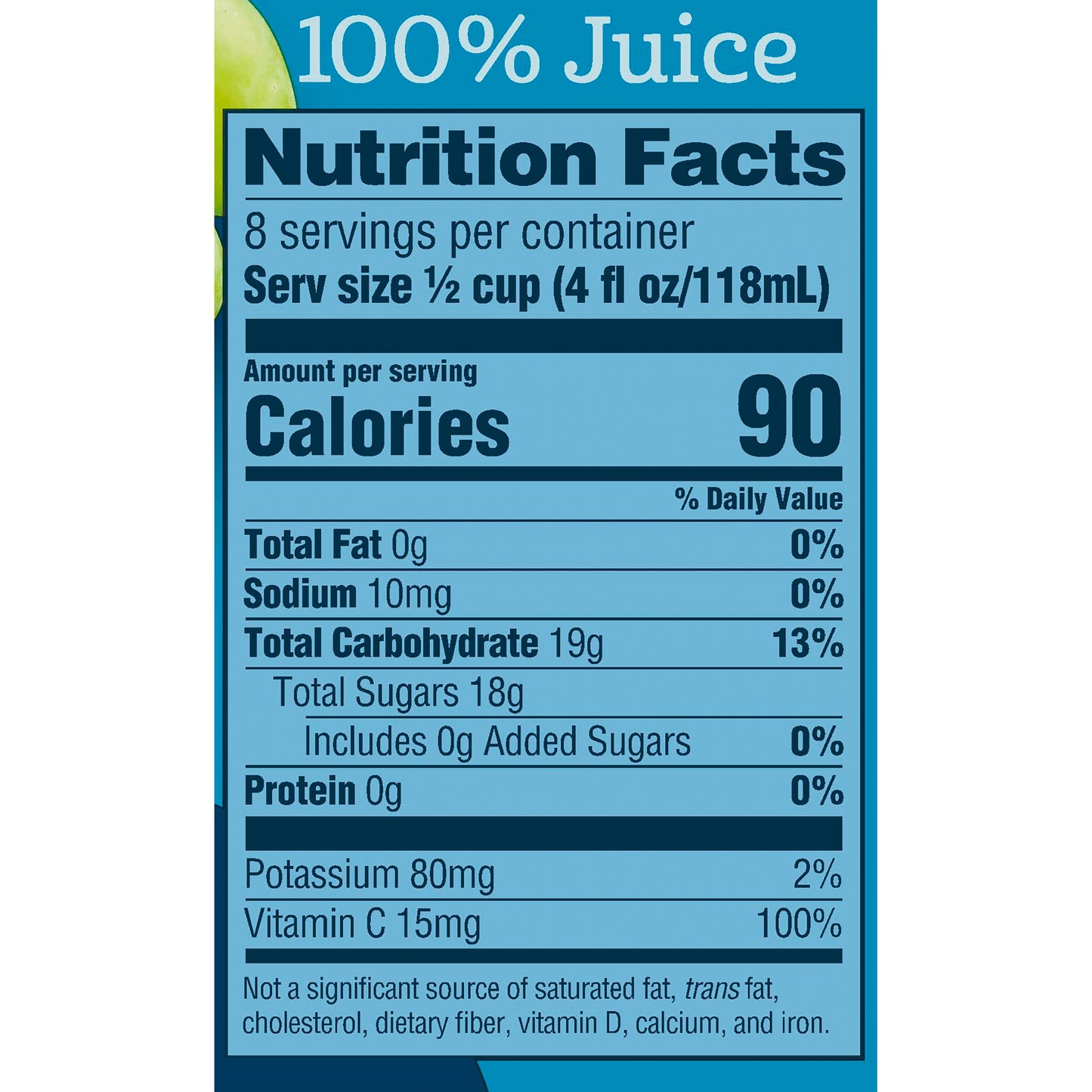 Gerber 100% White Grape Juice, 32 fl oz bottle