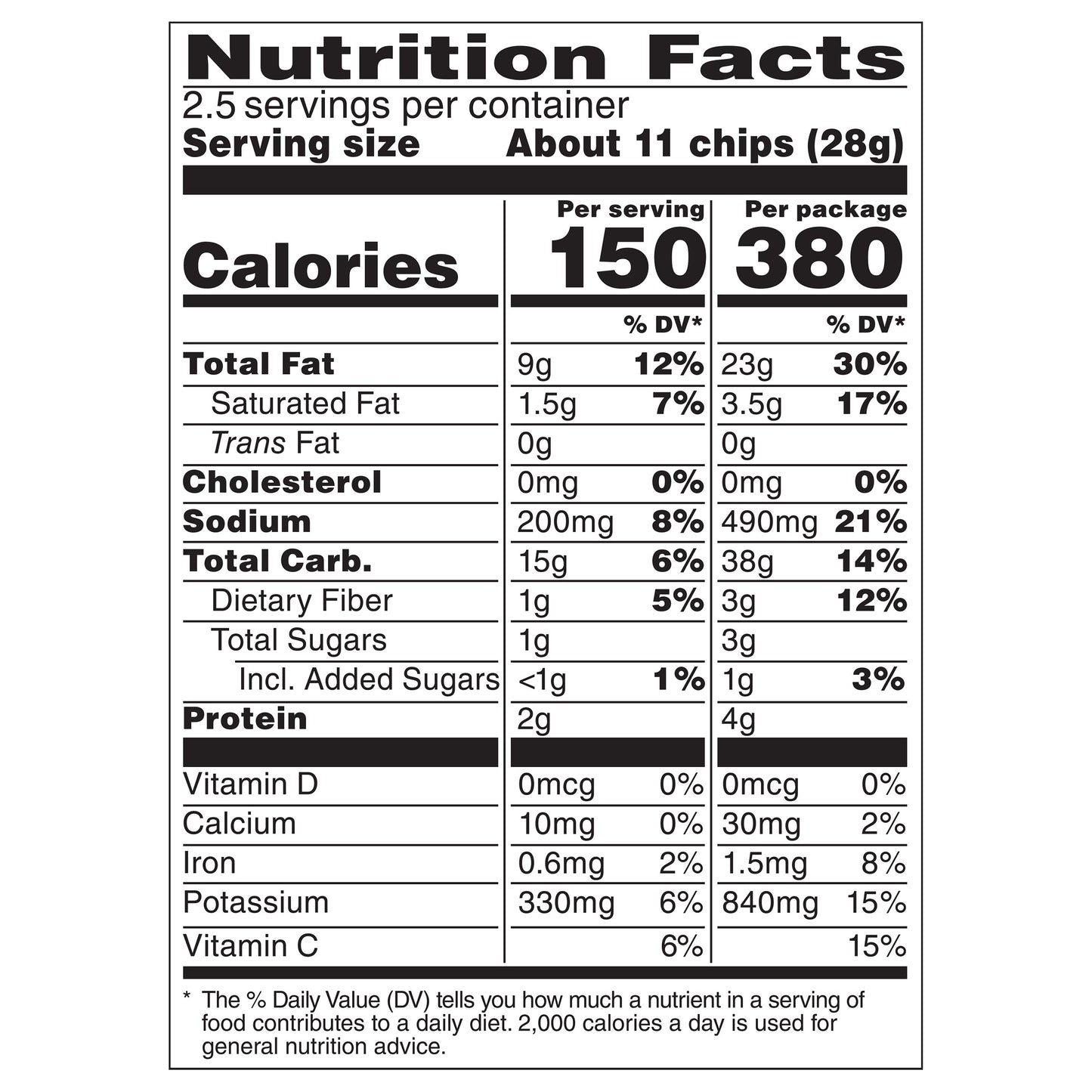 Ruffles Lime & Jalapeno Flavored Potato Chips 2.5 oz