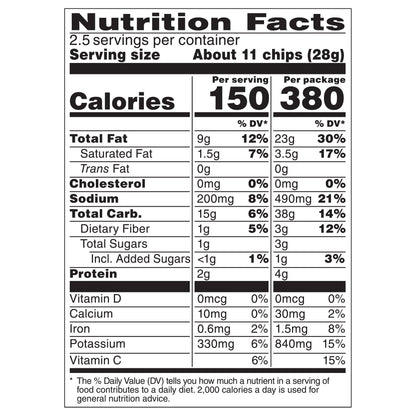Ruffles Lime & Jalapeno Flavored Potato Chips 2.5 oz