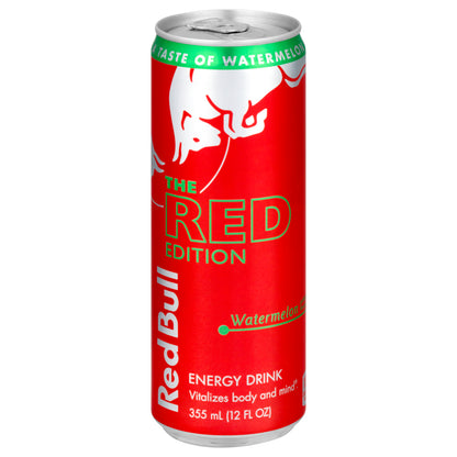 Red Bull The Red Edition Watermelon Energy Drink 12 oz