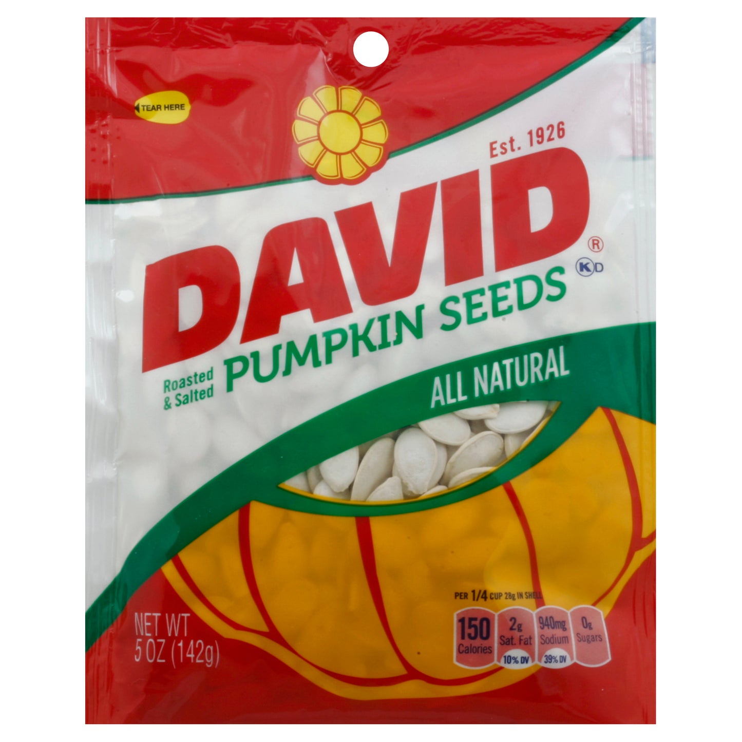 David Pumpkin Seeds 5 oz