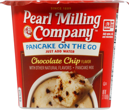 Pearl Milling Company Pancake on the Go Chocolate Chip Flavor Pancake Mix 2.11 oz