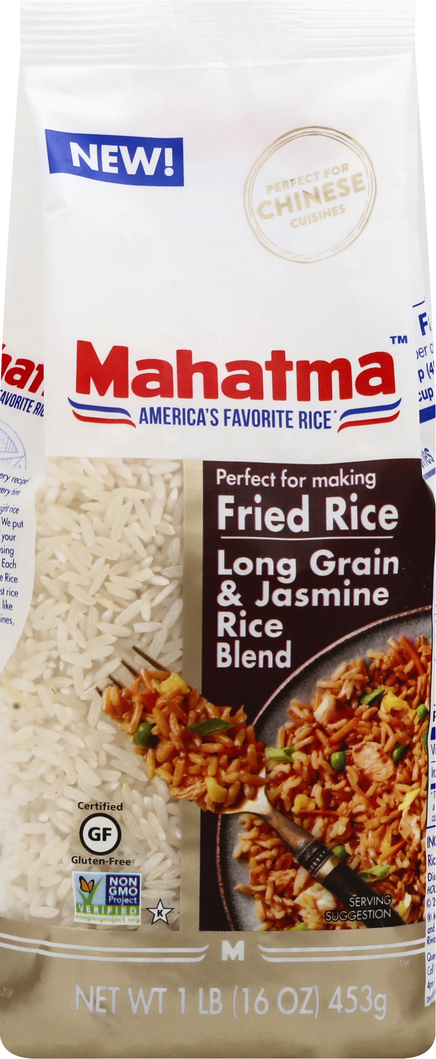 Mahatma Long Grain & Jasmine Rice Blend 1 lb