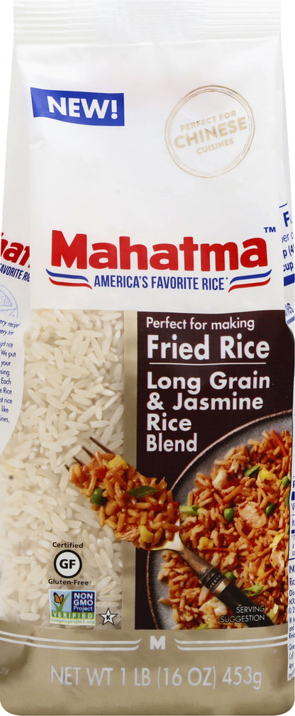 Mahatma Long Grain & Jasmine Rice Blend 1 lb
