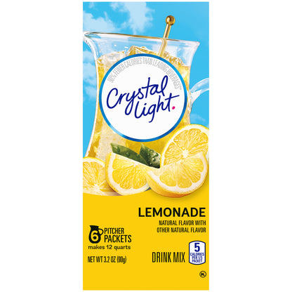 Crystal Light Lemonade Drink Mix 6 ct Packets