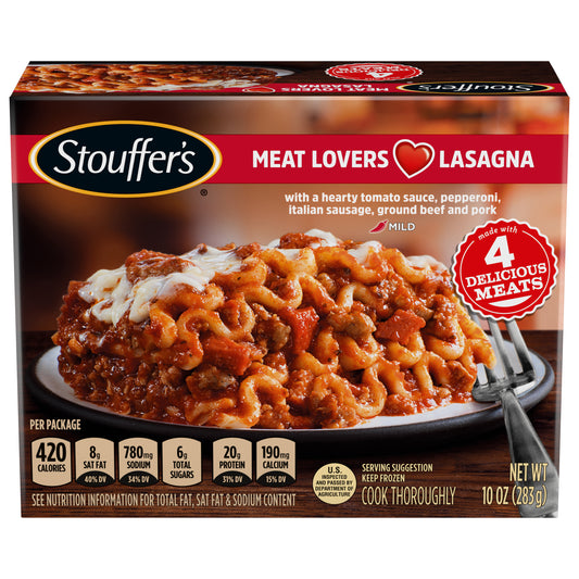 Stouffer's Mild Meat Lovers Lasagna 10 oz