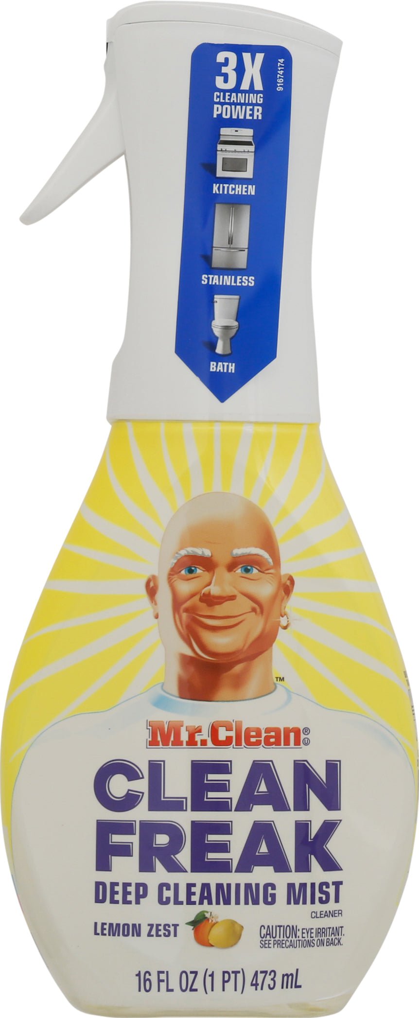 Mr. Clean Clean Freak Deep Cleaning Mist Lemon Zest Cleaner 16 oz