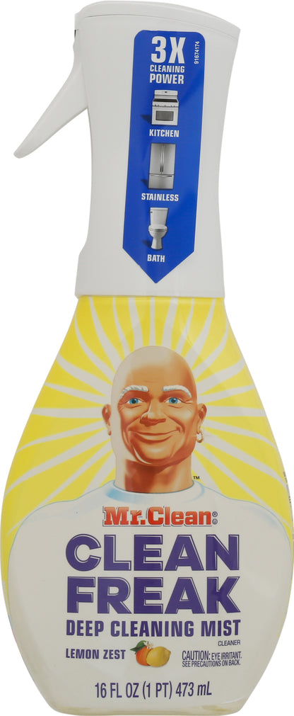Mr. Clean Clean Freak Deep Cleaning Mist Lemon Zest Cleaner 16 oz
