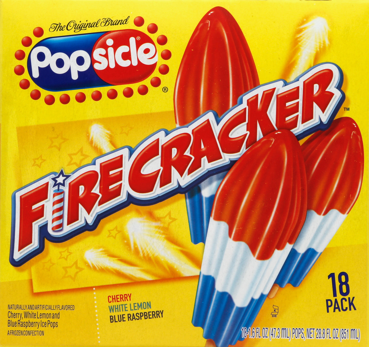 Popsicle Ice Pops 18 ea