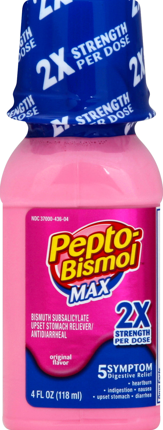 Pepto-Bismol Upset Stomach Reliever/Antidiarrheal 4 oz