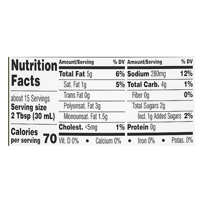 Wish-Bone Light Ranch Dressing 15 oz