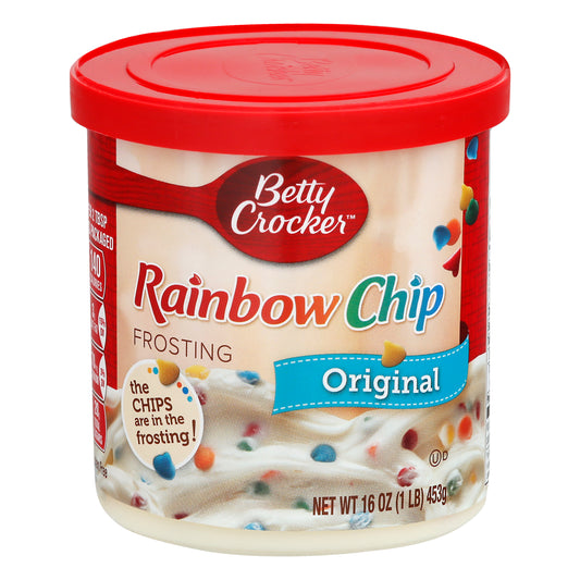 Betty Crocker Rainbow Chip Original Frosting 16 oz