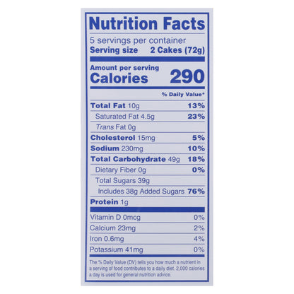 Hostess Zingers 10 Pack Iced Vanilla Cakes 10 ea