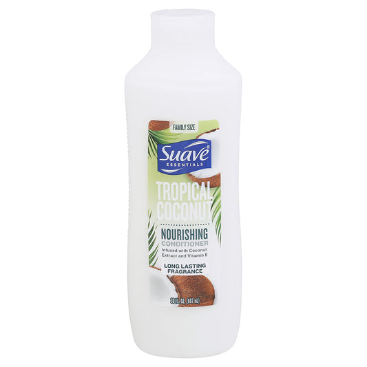 Suave Family Size Tropical Coconut Nourishing Conditioner 30 fl oz