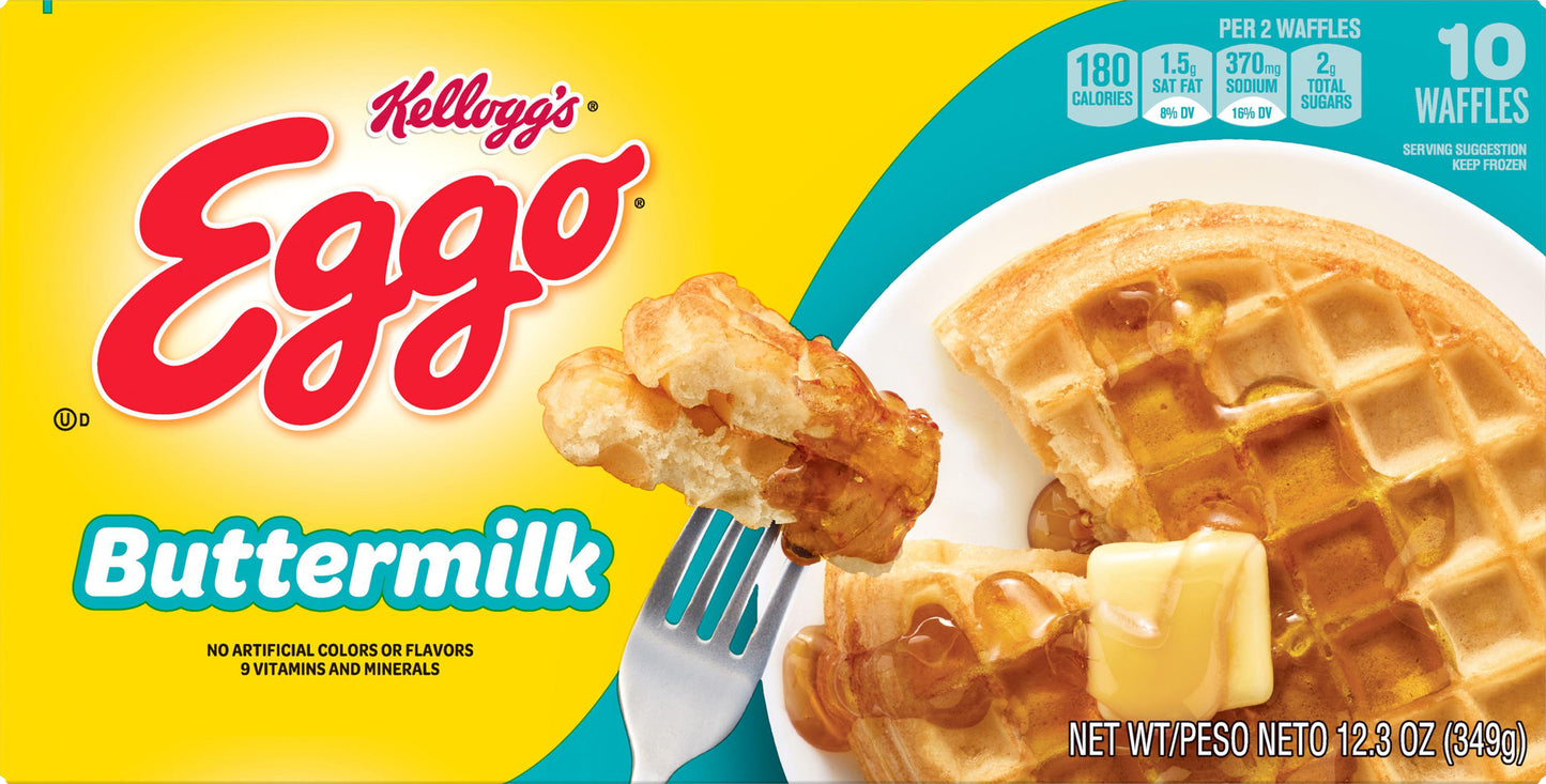 Eggo Buttermilk Waffles 10 ea