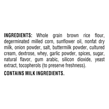 Quaker Rice Chips Sour Cream & Chive 2.5 Oz