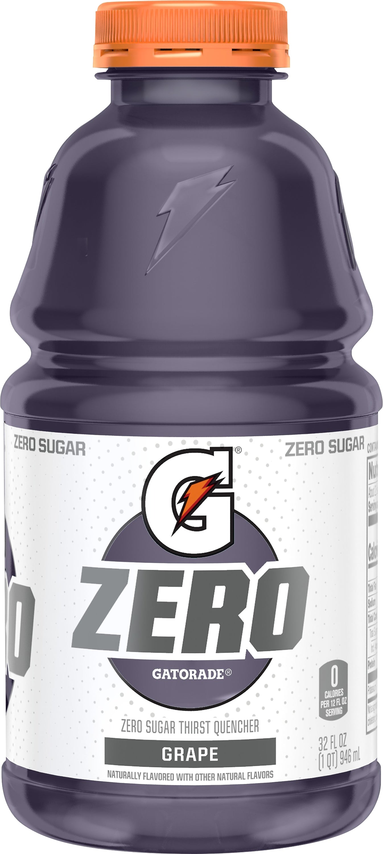 Gatorade Zero Zero Sugar Grape Thirst Quencher 32 oz
