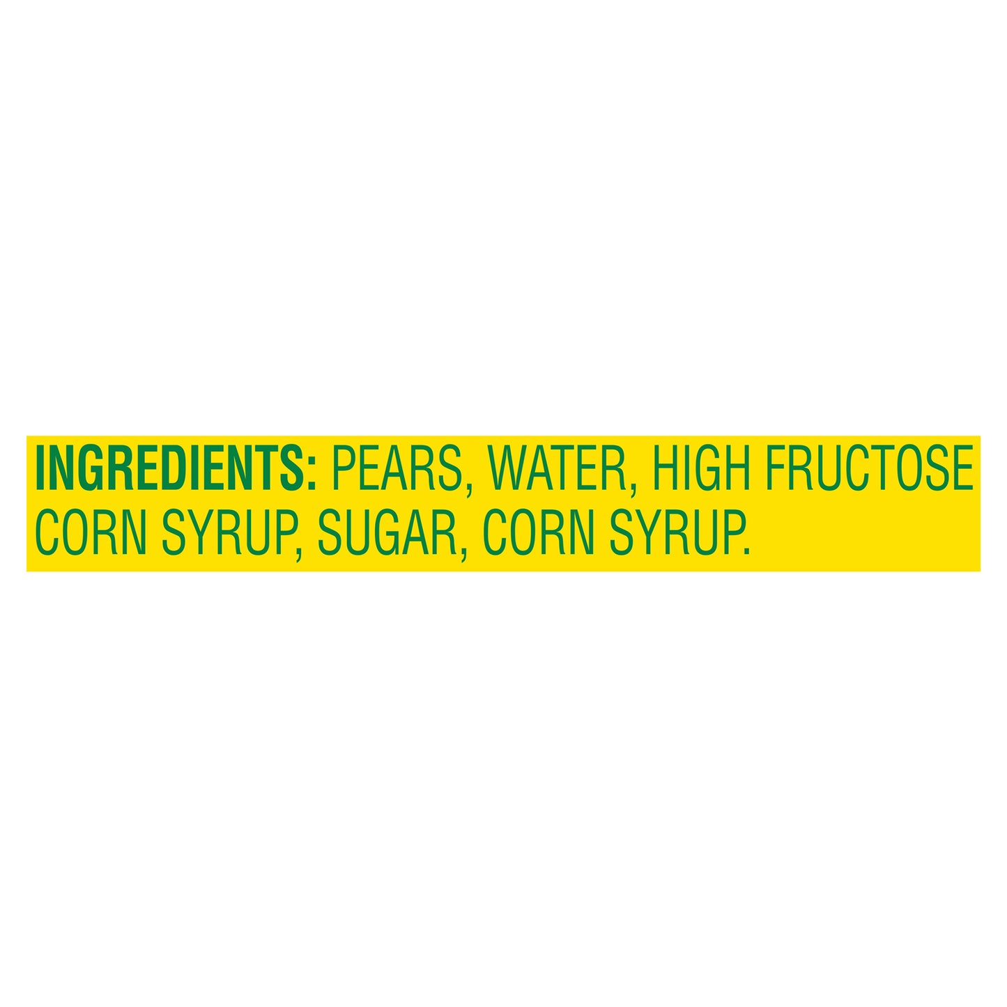 Del Monte Pear Halves 15.25 oz Can