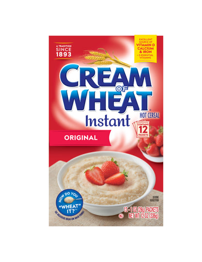 Cream of Wheat® Original Instant Hot Cereal 12-1 oz. Packets