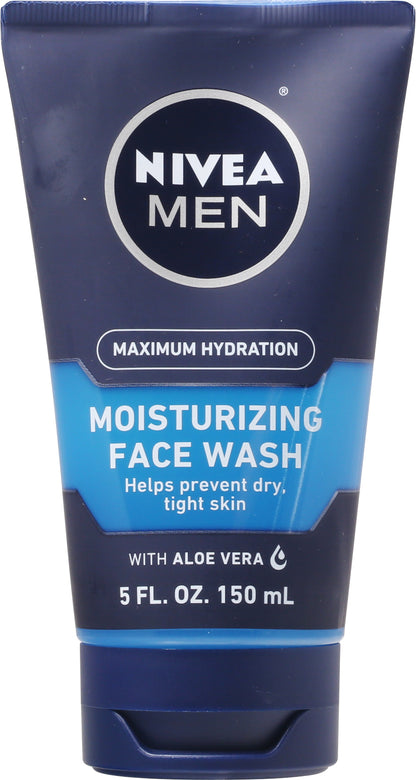 Nivea Men Moisturizing Face Wash with Aloe Vera 5 fl oz