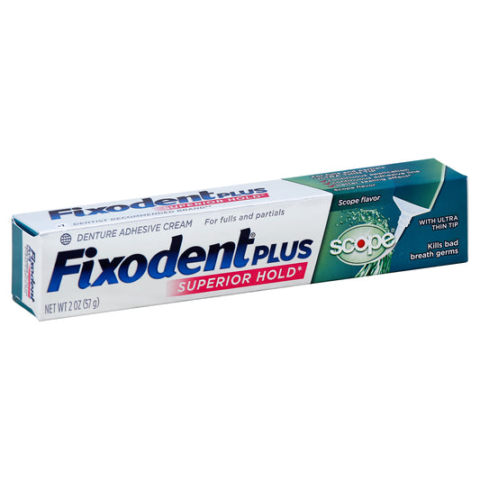 Fixodent Denture Adhesive Cream 2 oz