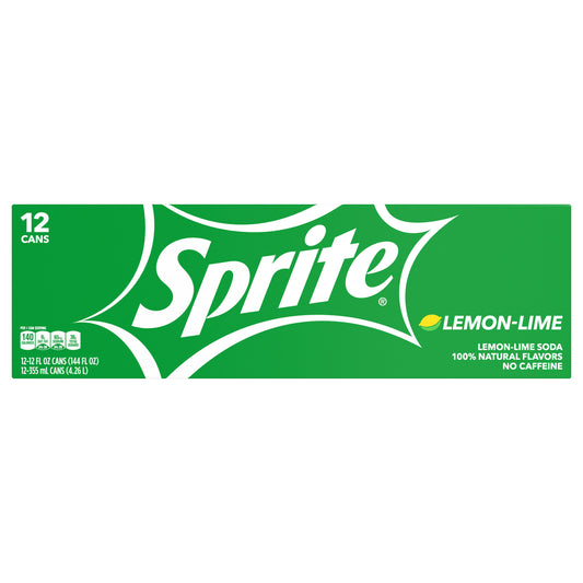 Sprite Fridge Pack Cans 12 fl oz 12 Pack