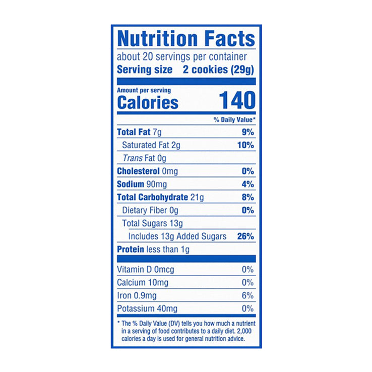 Oreo Family Size Double Stuff Chocolate Sandwich Cookies 20 oz