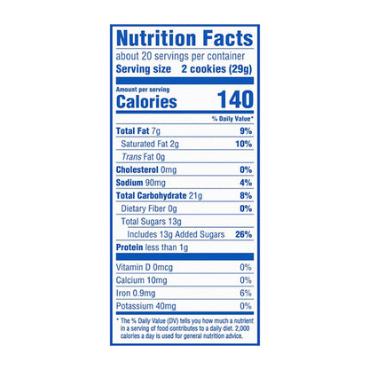 Oreo Family Size Double Stuff Chocolate Sandwich Cookies 20 oz