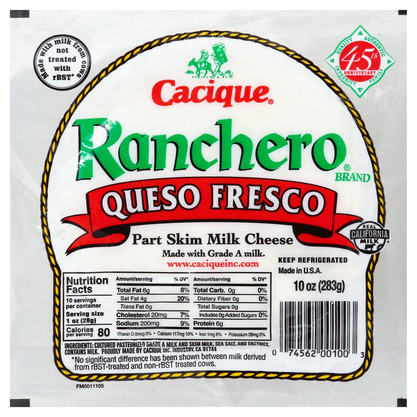 Cacique Cheese 10 oz