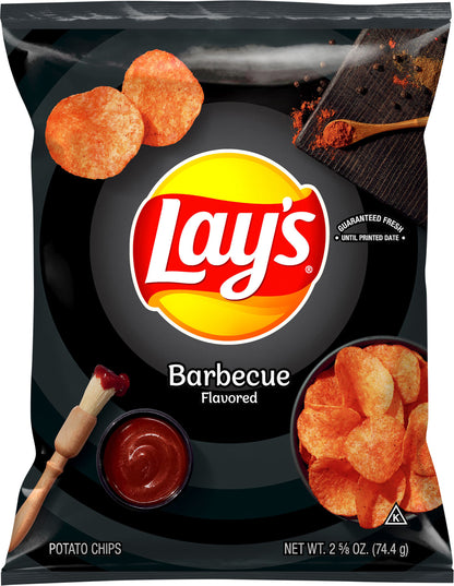 Lay's Potato Chips Barbecue Flavored 2 5/8 Oz