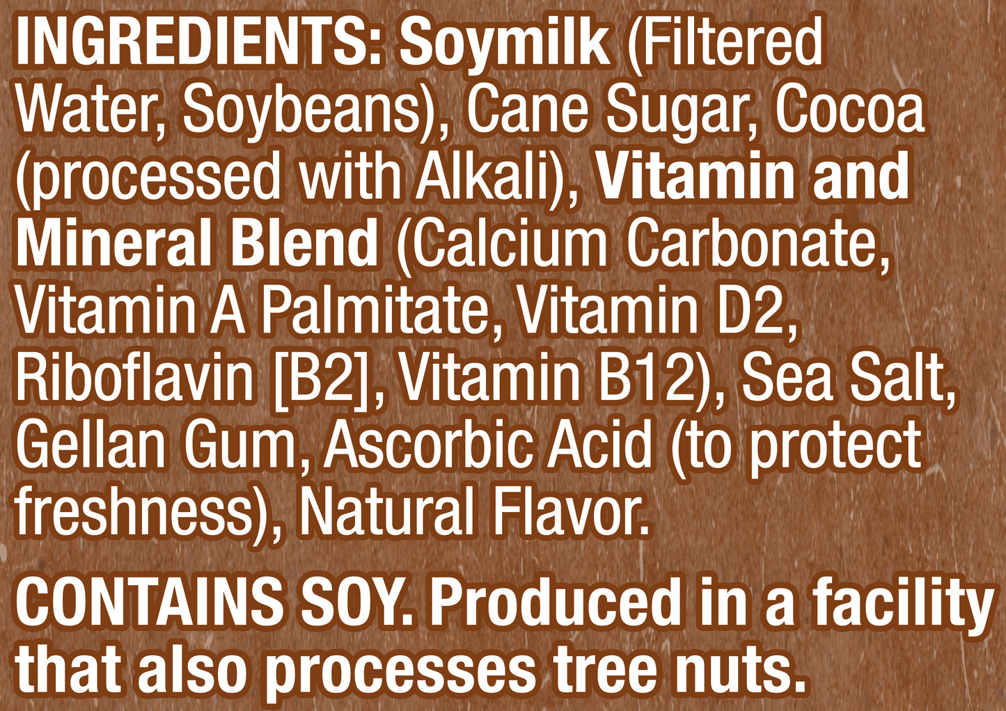 Silk Chocolate Soymilk, Half Gallon