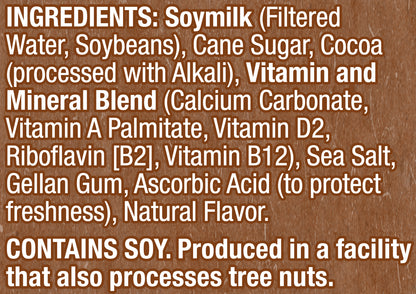 Silk Chocolate Soymilk, Half Gallon