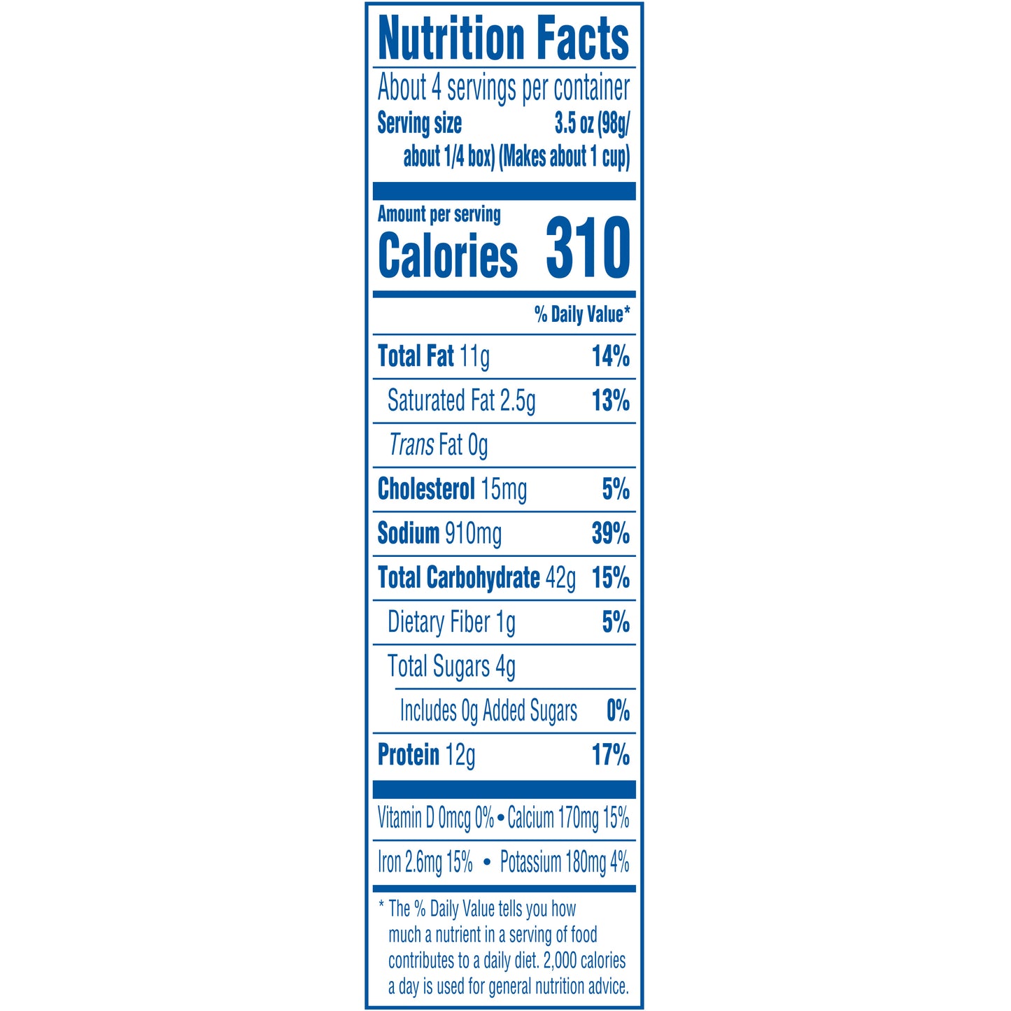 Kraft DELUXE Original Cheddar Macaroni & Cheese Dinner