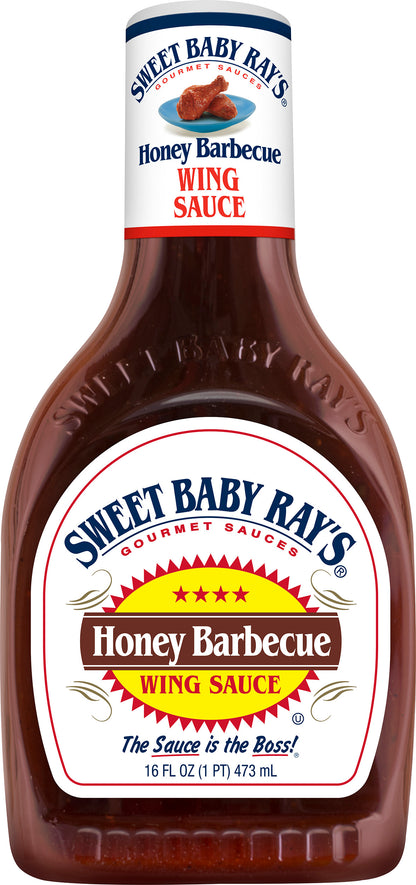 Sweet Baby Ray's Honey Barbeque Wing Sauce 16 oz