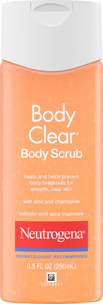 Neutrogena Body Clear With Aloe and Chamomile Body Scrub 8.5 oz