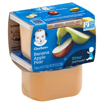 Gerber Banana Apple Pear 2 ea