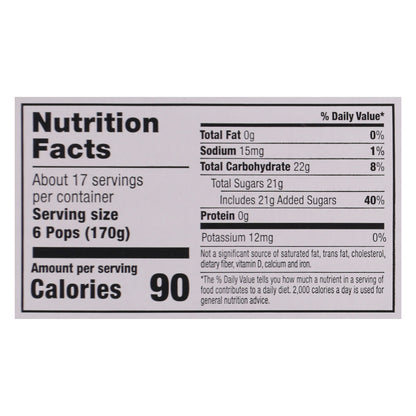Otter Pops Original Six Zippy Flavors Ice Pops 100-1 oz Packs