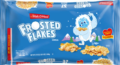 Malt O Meal Super Size Frosted Flakes Cereal 37 oz