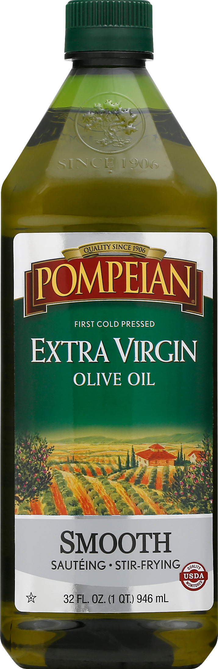 Pompeian Extra Virgin Smooth Olive Oil 32 oz