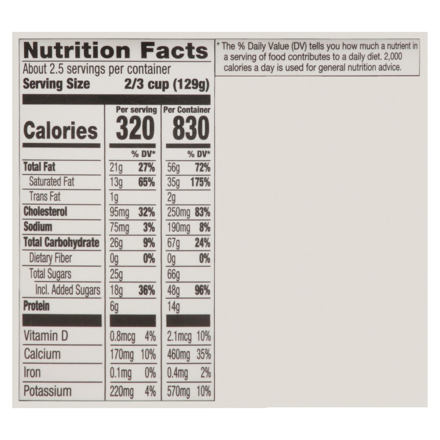 Haagen-Dazs Vanilla Ice Cream 14 fl oz