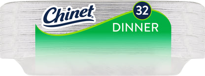 Chinet Classic Dinner Plate 10 3/8in (32 Count)