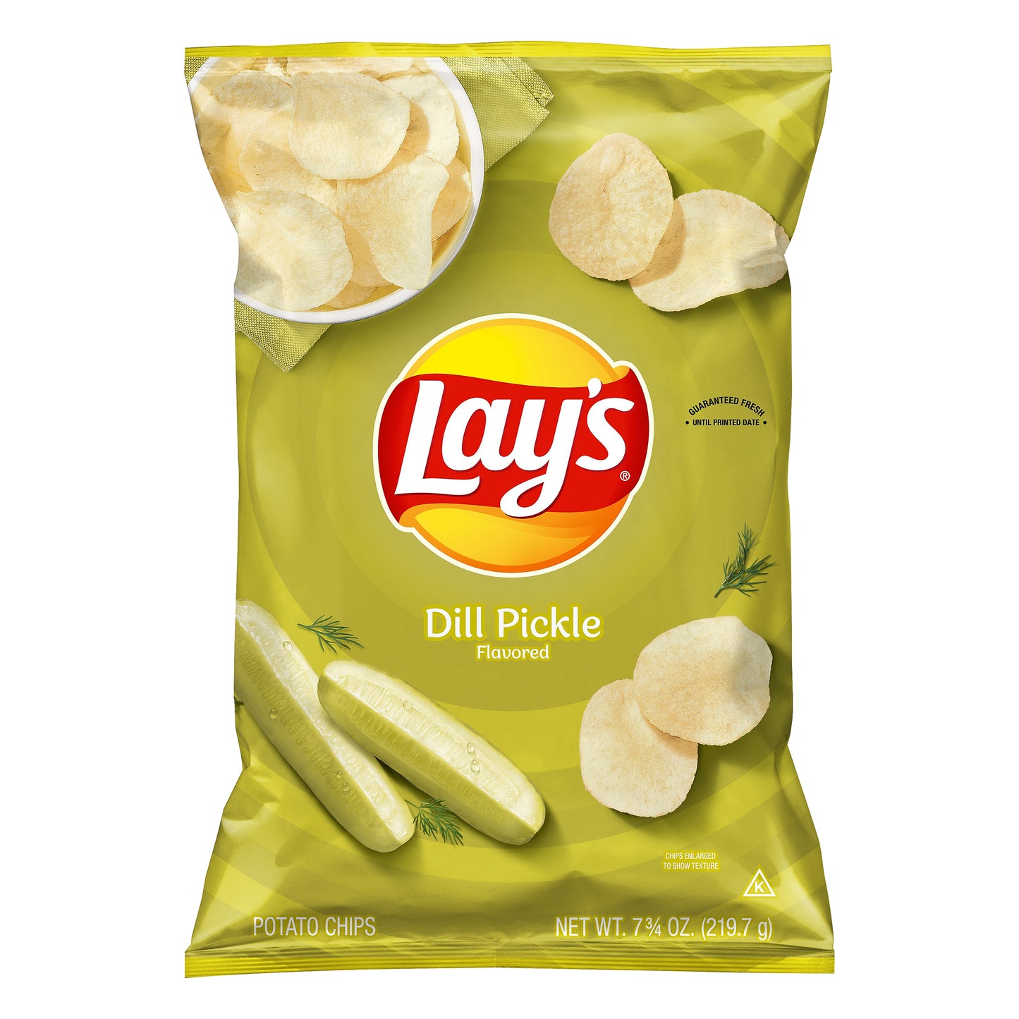Lay's Dill Pickle Flavored Potato Chips 7.75 oz