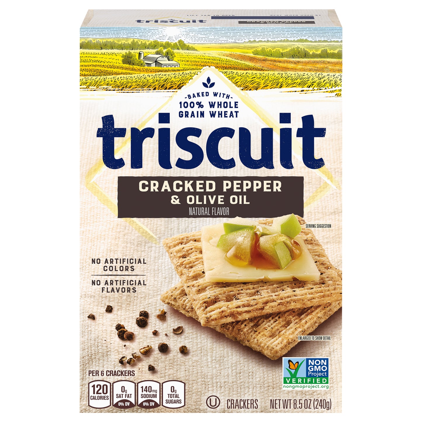 Triscuit Cracked Pepper & Olive Oil Crackers 12.5 oz. Box