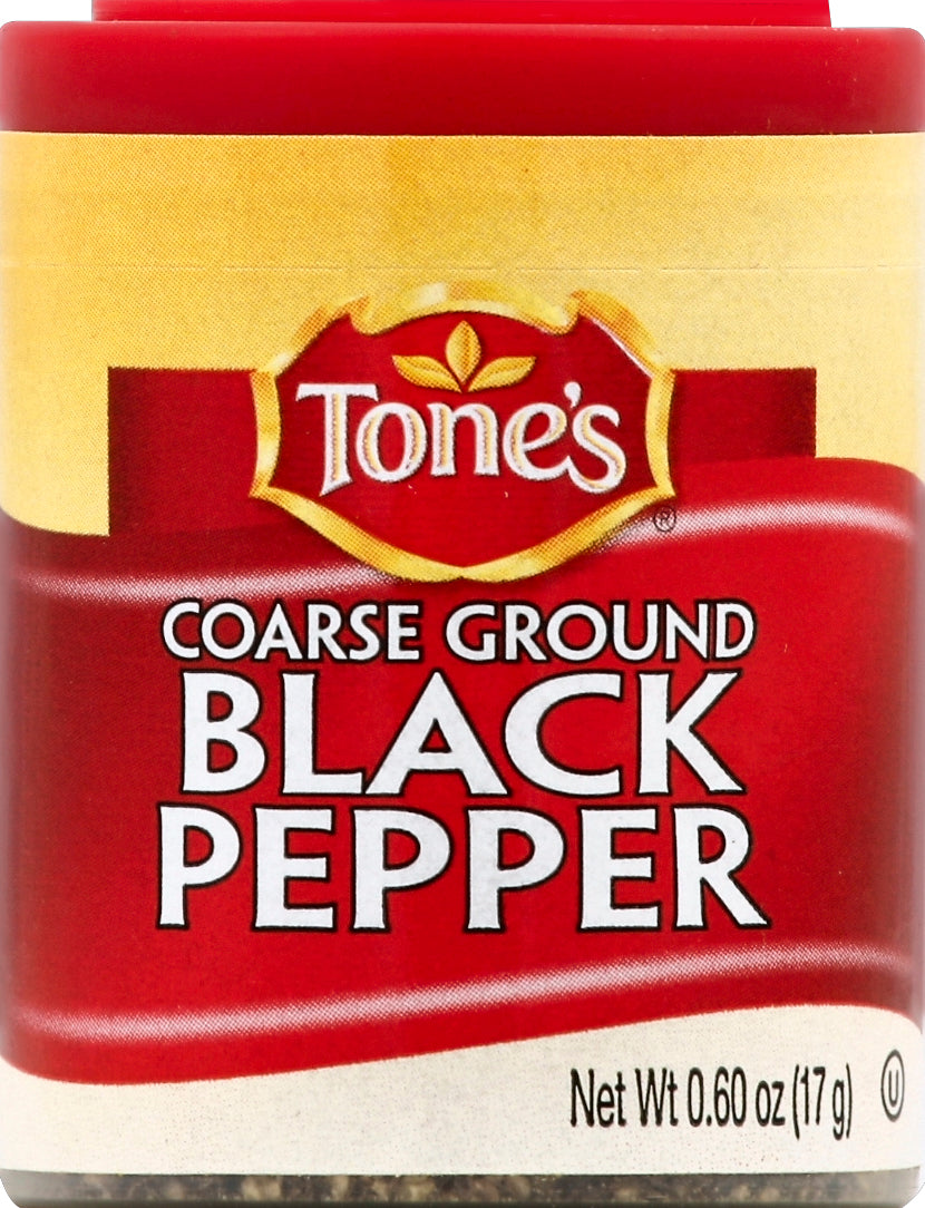 Tone's Black Pepper 0.6 oz