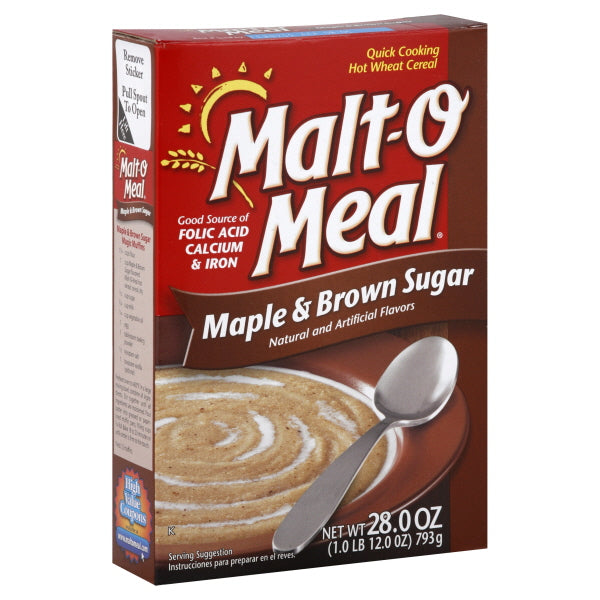 Malt O Meal Hot Wheat Cereal 28 oz