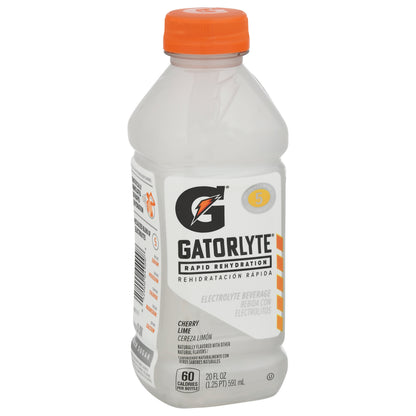 Gatorade Gatorlyte Rapid Rehydration Cherry Lime Electrolyte Beverage 20 fl oz