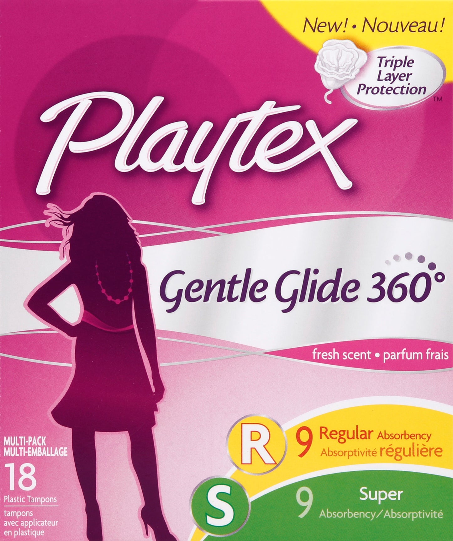 Playtex Tampons 18 ea